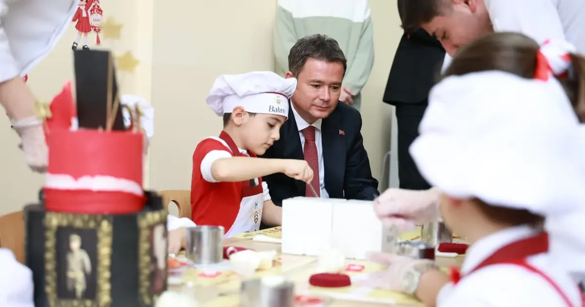 Bursa Osmangazi’de Cumhuriyet coşkusu kreşlere taştı