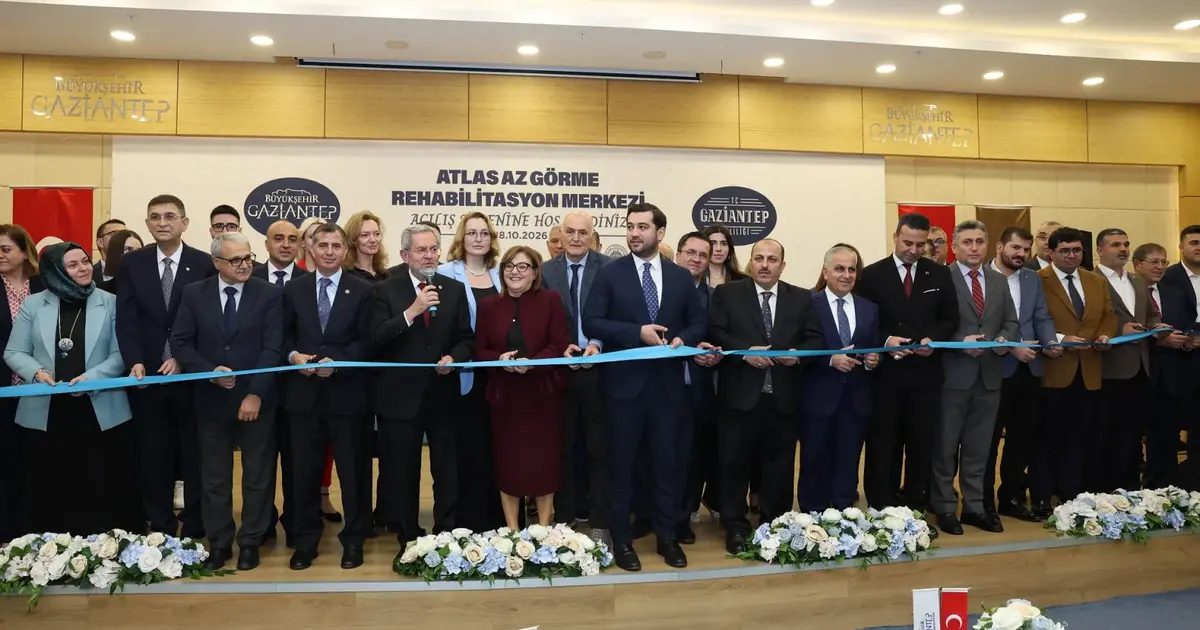 Gaziantep’te Atlas Az Görme Rehabilitasyon Merkezi hizmete açıldı