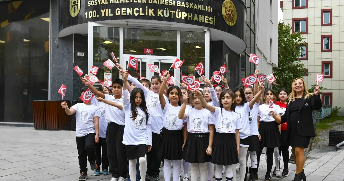 Ankara’da çocuklar Cumhuriyet Bayramı’nı coşkuyla kutladı