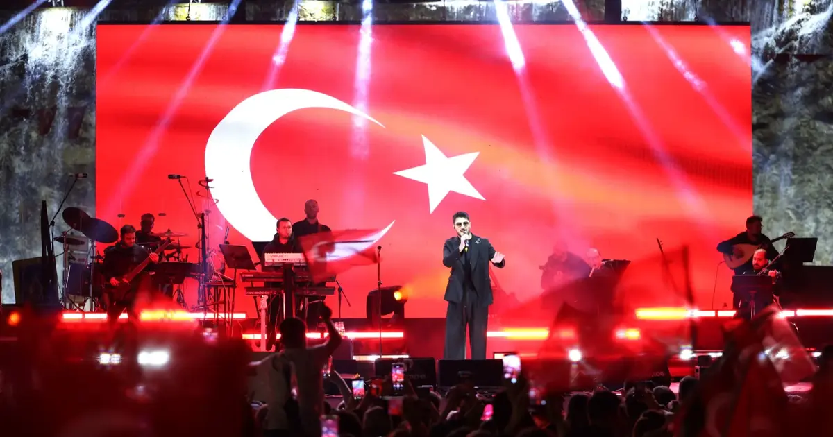 Cumhuriyet coşkusunu Semicenk ile yaşadılar