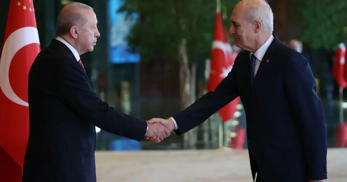 Devlet erkânı Külliye’de buluştu... Erdoğan, tebrikleri kabul etti