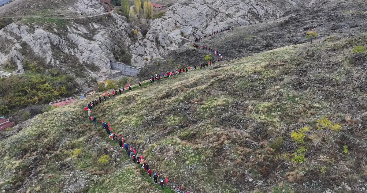 Konya'da Cumhuriyet coşkusu Sille’de doğayla buluştu