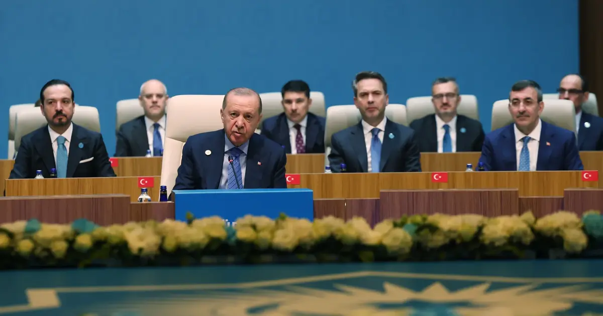 Cumhurbaşkanı Erdoğan'dan Türk Dünyası'na birlik çağrısı... Dönem başkanlığı Türkiye'ye geçti