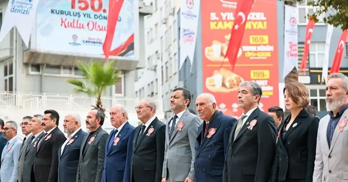 Denizli Belediyesinin 150 yıllık tarihi törenle kutlandı