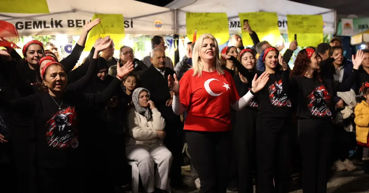 Anadolu’nun renkleri Gemlik'te buluştu
