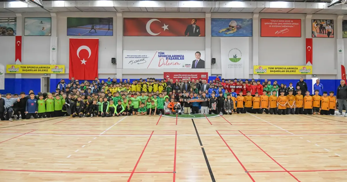 Osmangazi Belediyesi’nden amatör spor kulüplerine büyük destek