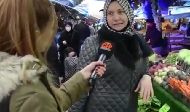 PAZAR DA VATANDAŞ AĞLADI!