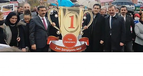 AK PATİYE ZAM ŞAMPİYONU KUPASI VERİLDİ