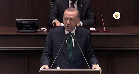 AK PARTİ GENEL BAŞKANI ve CUMHURBAŞKANI RECEP TAYYİP ERDOĞAN GRUPTA KONUŞUYOR