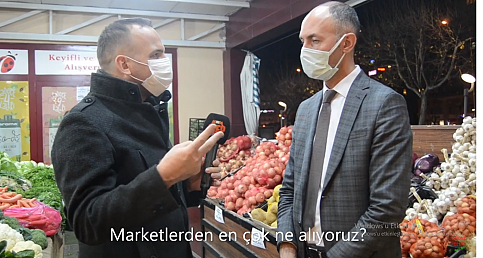 Salgında Marketlerden Neler Alıyoruz!
