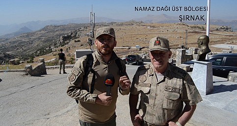 Türk askeri geçit vermez. Namaz Dağı Üst Bölgesi
