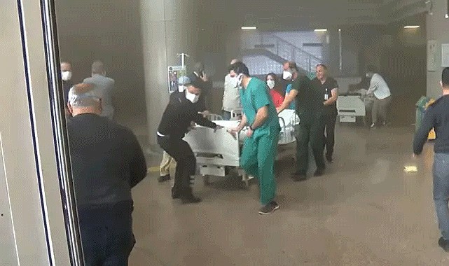 Acil Serviste Yangın Paniği