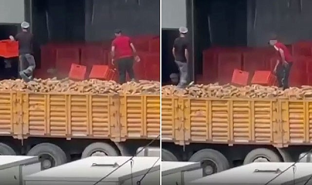 Belediye Fırınında Şok Görüntüler