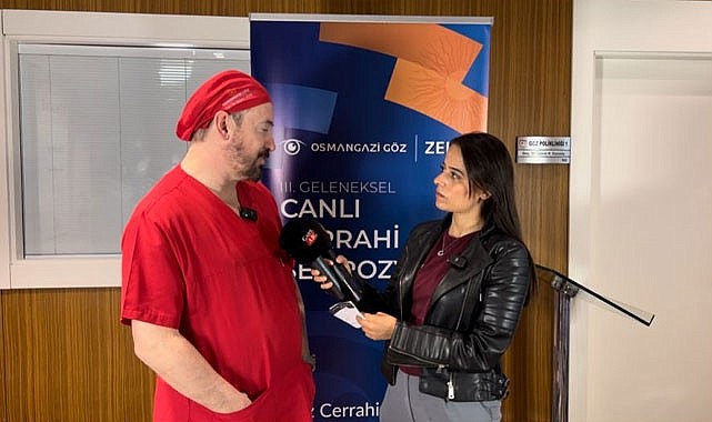 Bursa'da Canlı Yayında Göz Ameliyatı!