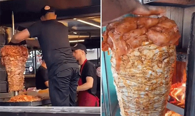 650 kişiyi zehirleyen dönerciden skandal görüntüler
