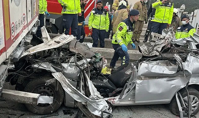 İstanbul'da Dehşete Düşüren Kaza!