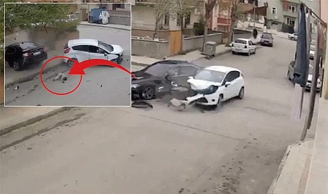 Dehşete düşüren kaza!